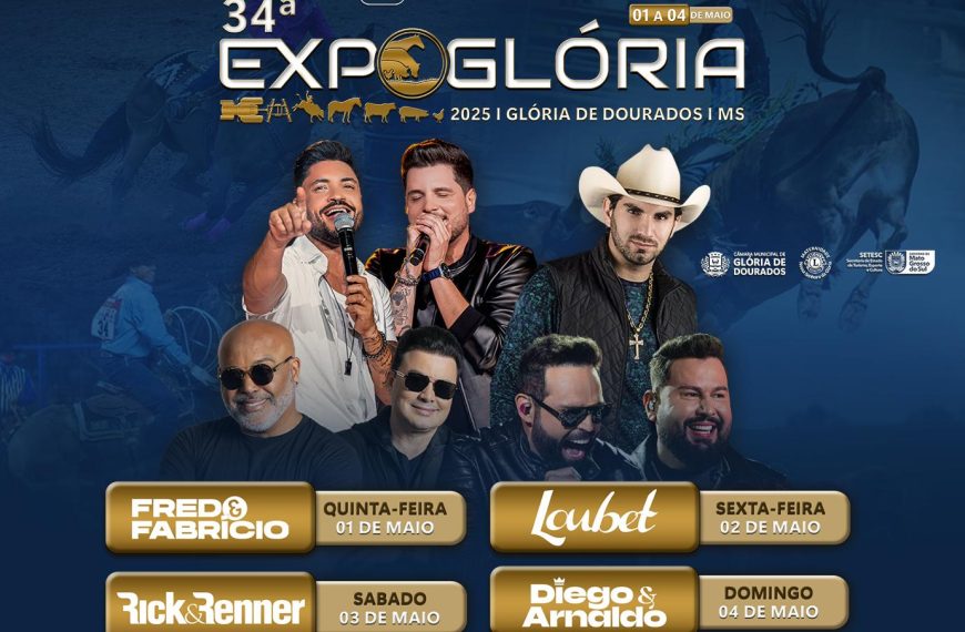 Expoglória 2025 promete agitar Glória…